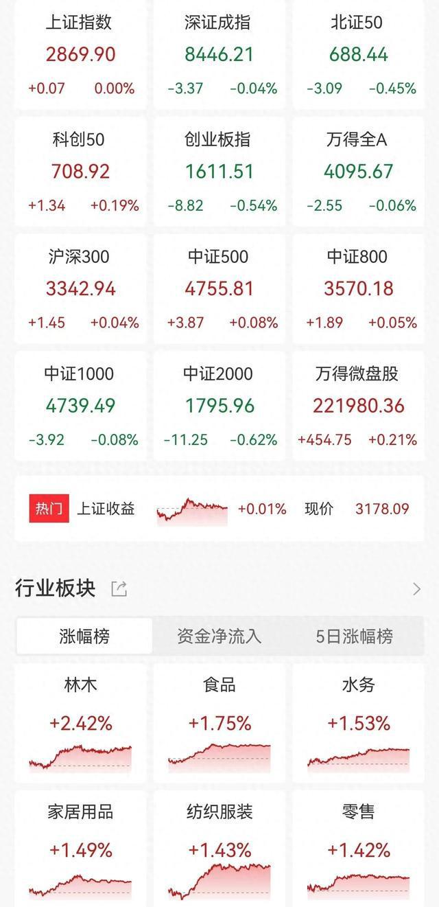 A股收評 三大指數持續調整，種業與維生素逆勢爆發，2700余股下跌成交縮量